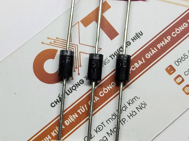 Sb5150 diode schottky 5a 150v do-201