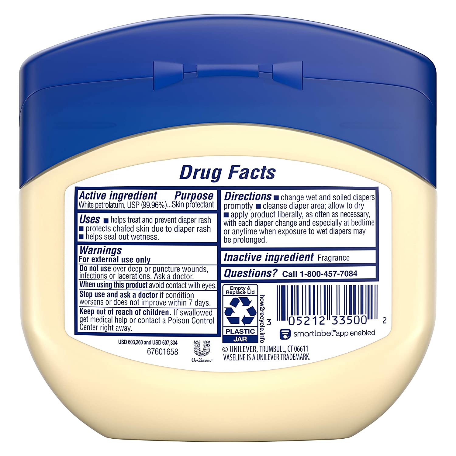 Sáp dưỡng ẩm VASELINE BABY