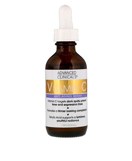 [HCM]Serum Vitamin C Advanced Clinicals  Mỹ Có Bill