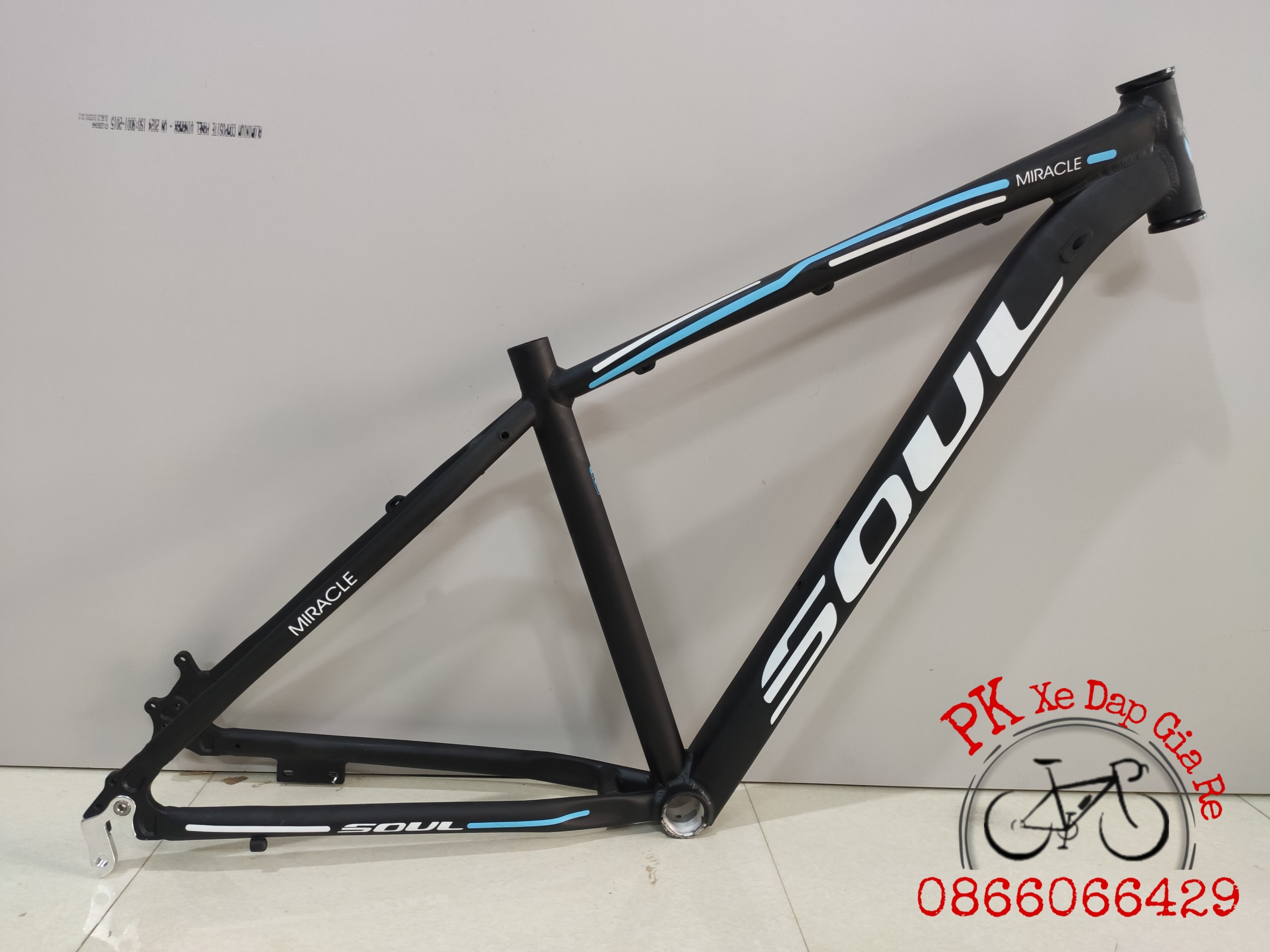 Khung Sườn xe đạp MTB bằng nhôm cao cấp, Sườn xe đạp địa hình bánh 26-27,5inch