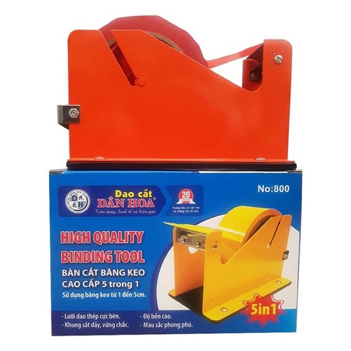 [HCM]BÀN CẮT BĂNG KEO DÂN HOA 800 (CẮT BĂNG KEO 5 CM)