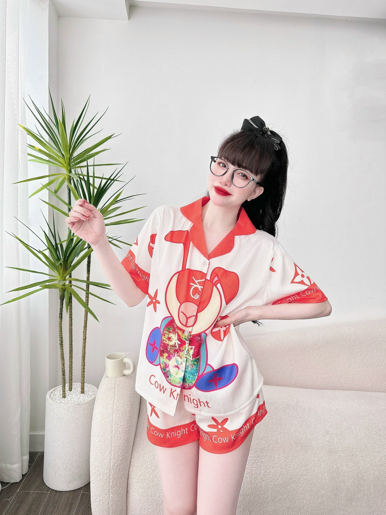 BỘ ĐÙI LỤA TƠ TẰM VÂN XƯỚC HÀNG THIẾT KẾ CAO CẤP