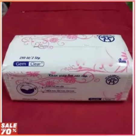 Khăn Giấy Lụa 3 Lớp Cao Cấp - Giấy Ăn 3 Lớp 1 Bịch 300 Tờ