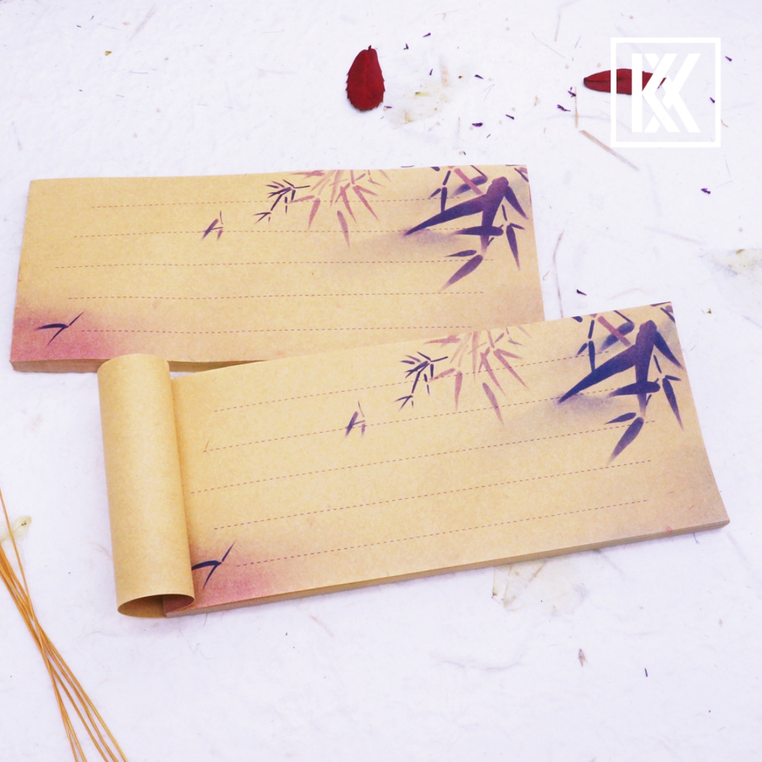 Giấy note Cổ phong, khổ 17.6 x 7.5 cm