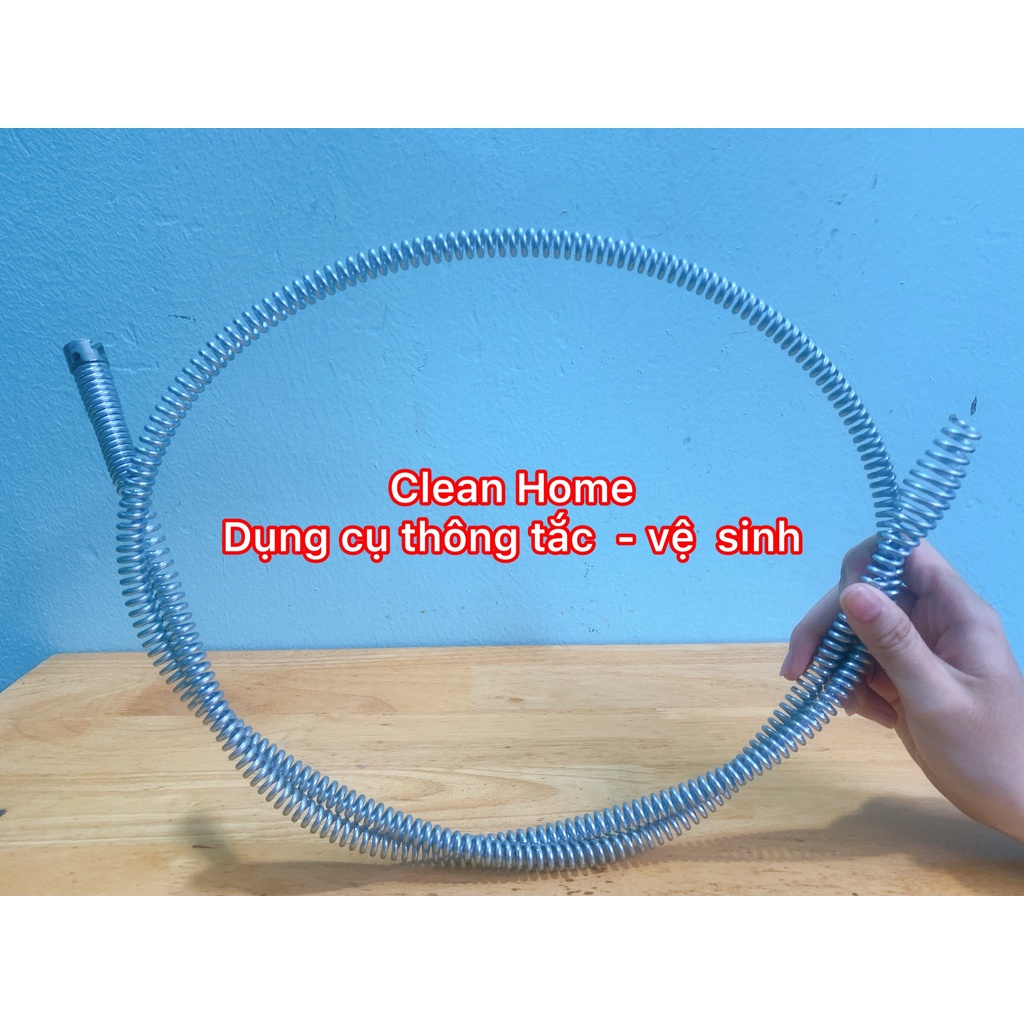 Dây Thông Cống Phi 12  Đầu Thông Lò Xo 1,5 Mét