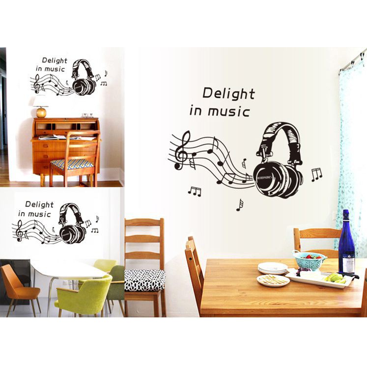 [HCM]Decal Dán Tường Âm Nhạc 3 Dkn037