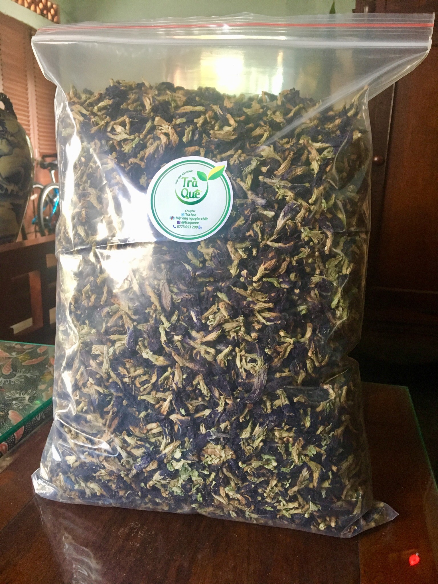 1kg hoa đậu biếc khô