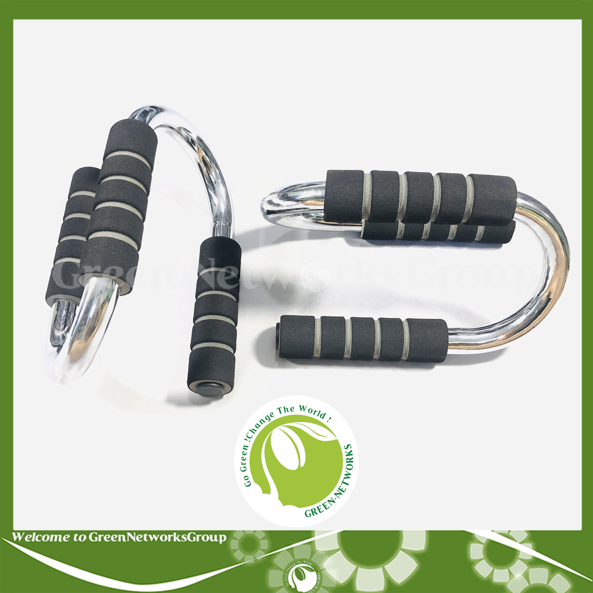 Dụng cụ tập cơ tay hít đất hình chữ S Greennetworks