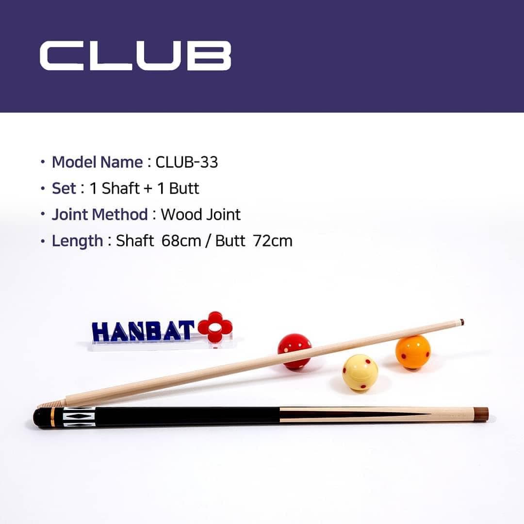 Combo cơ Hanbat Club 33 (có PK kèm theo)