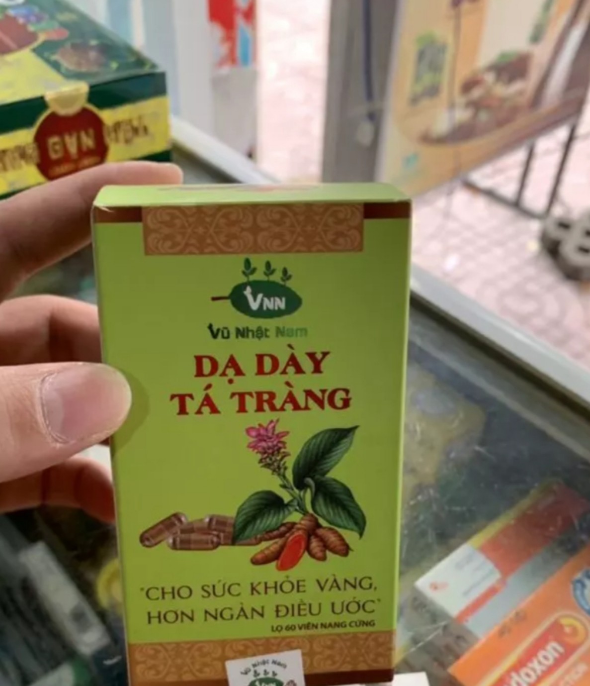 Combo 2 lọ dạ dầy tá tràng Vũ Nhật Nam (60 viên/lọ)