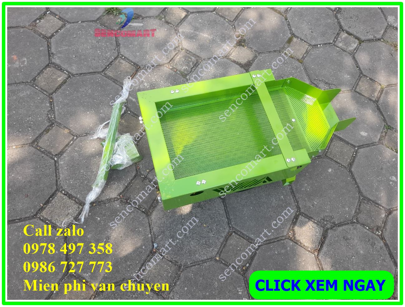 Sàng lọc sạn cho máy xát gạo
