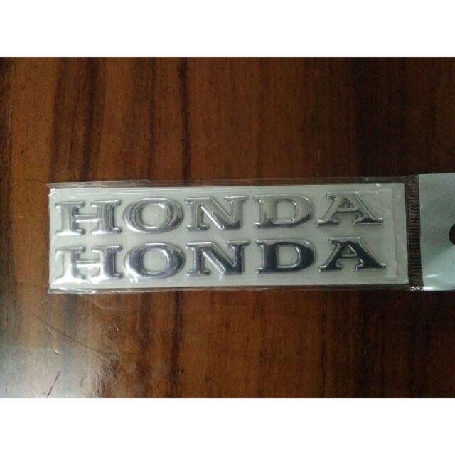 Bộ chữ nổi honda dán xe Vario crôm bóng hàng nhập Thái Lan
