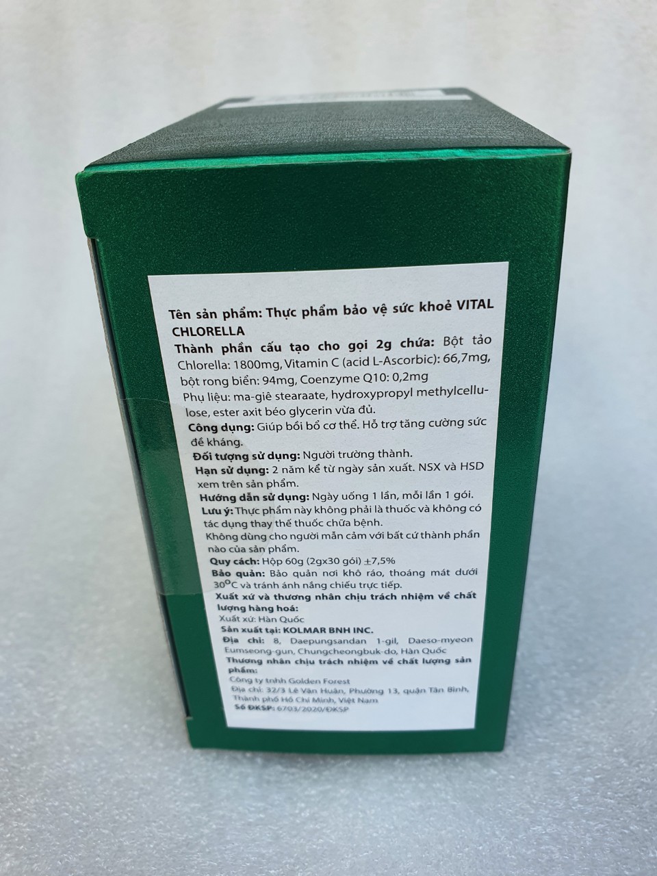 [Hoàn Tiền Giảm 10%]-[CHÍNH HÃNG] Tảo lục Chlorella Vital