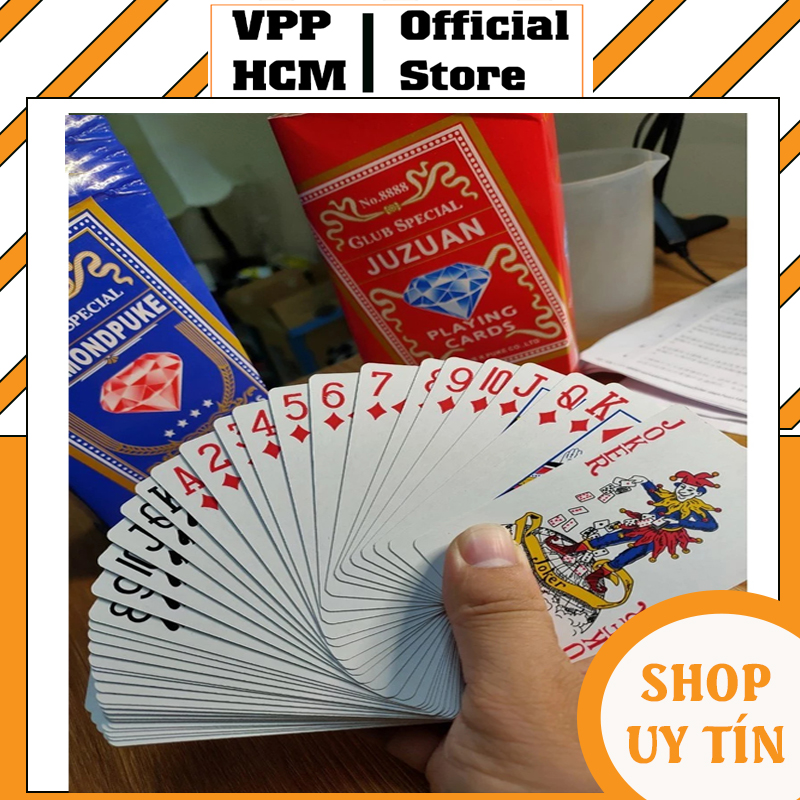 Bộ bài tây 52 lá - bộ bài tú lơ khơ 52 lá giá rẻ mẫu mới