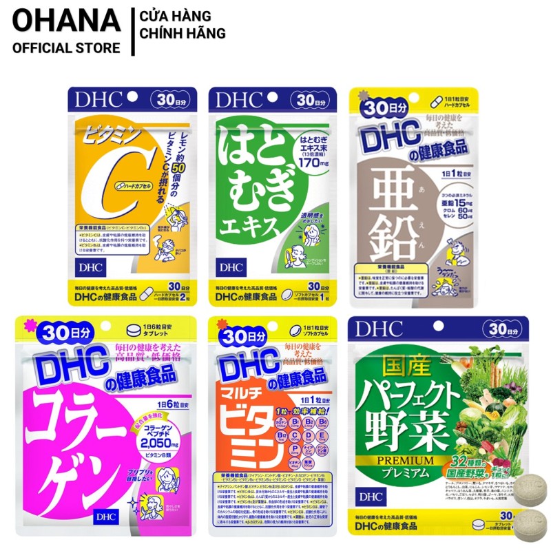 Viên Uống DHC bổ sung Vitamin Nhật Bản 30 ngày