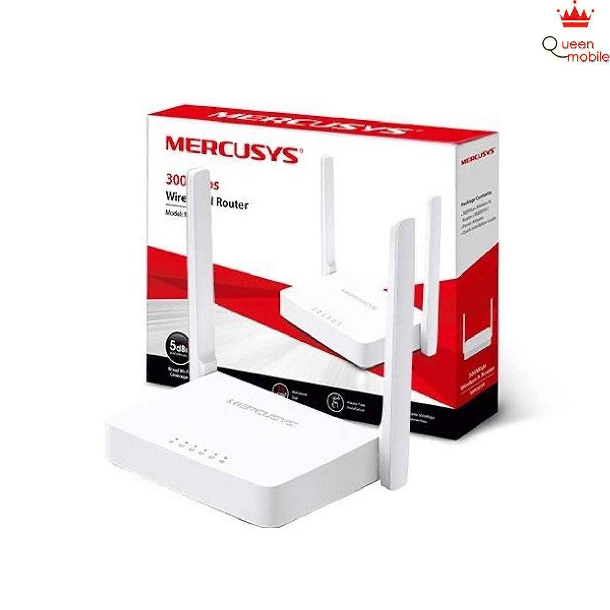 [HCM]Bộ Phát Sóng Wifi Mercusys MW301R Chuẩn Tốc Độ 300Mbps