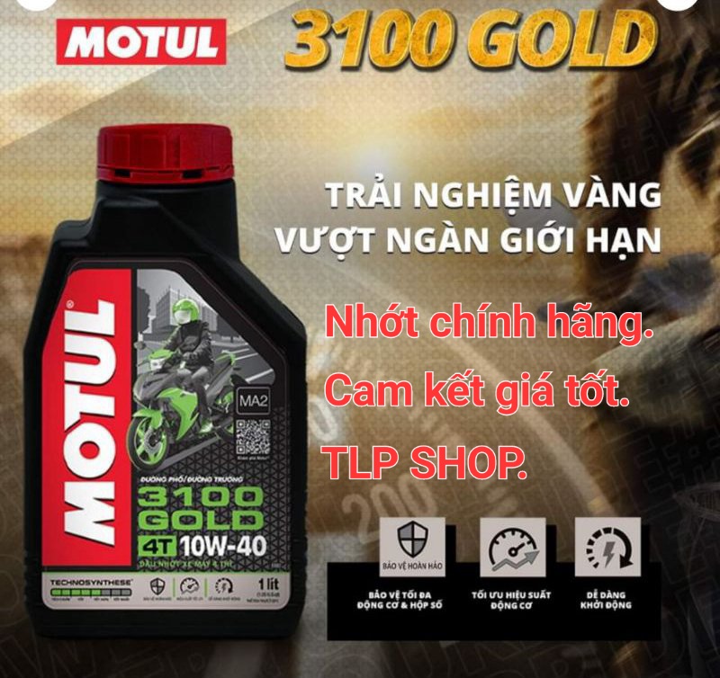 DẦU NHỚT XE SỐ MOTUL 3100 GOLD