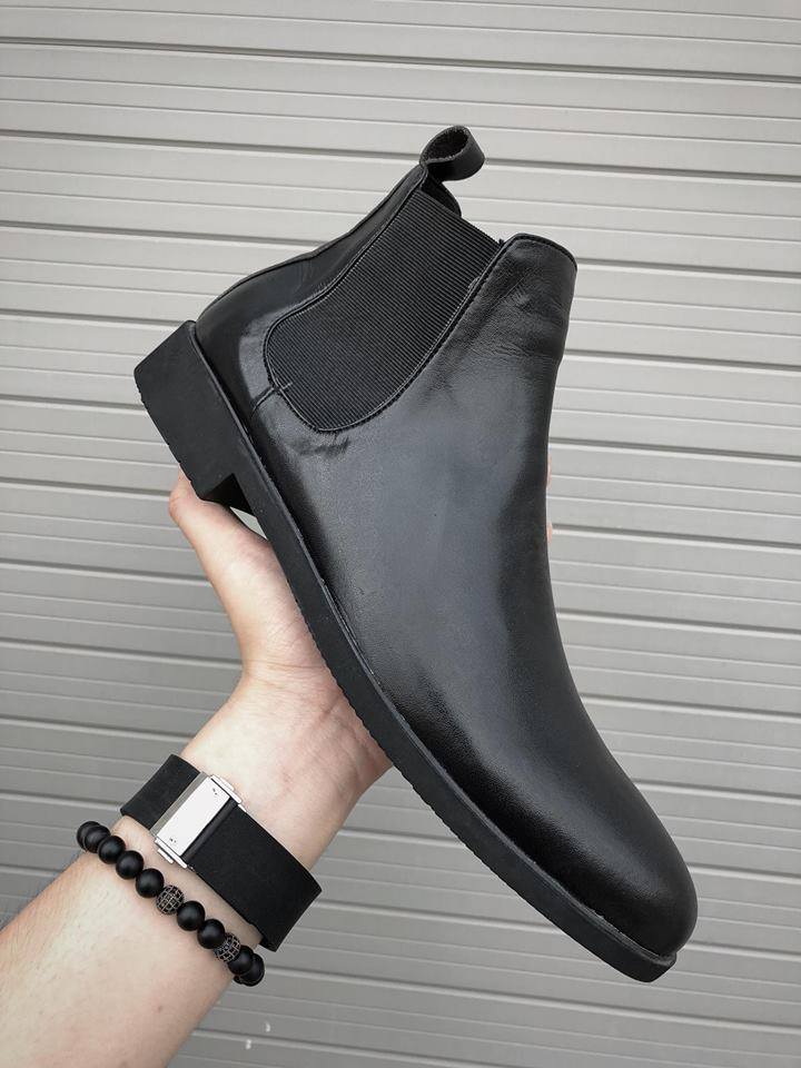 Giày nam Chelsea boots kiểu dáng đường phố Hot nhất . Tặng Tất Khử Mùi