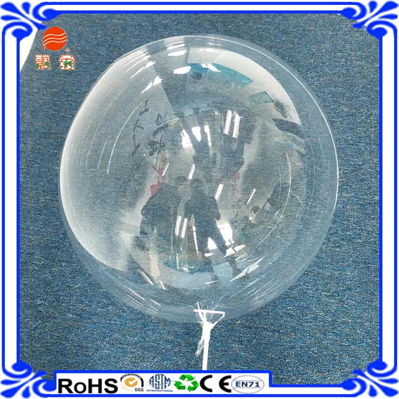 Bóng PE 45cm trong suốt
