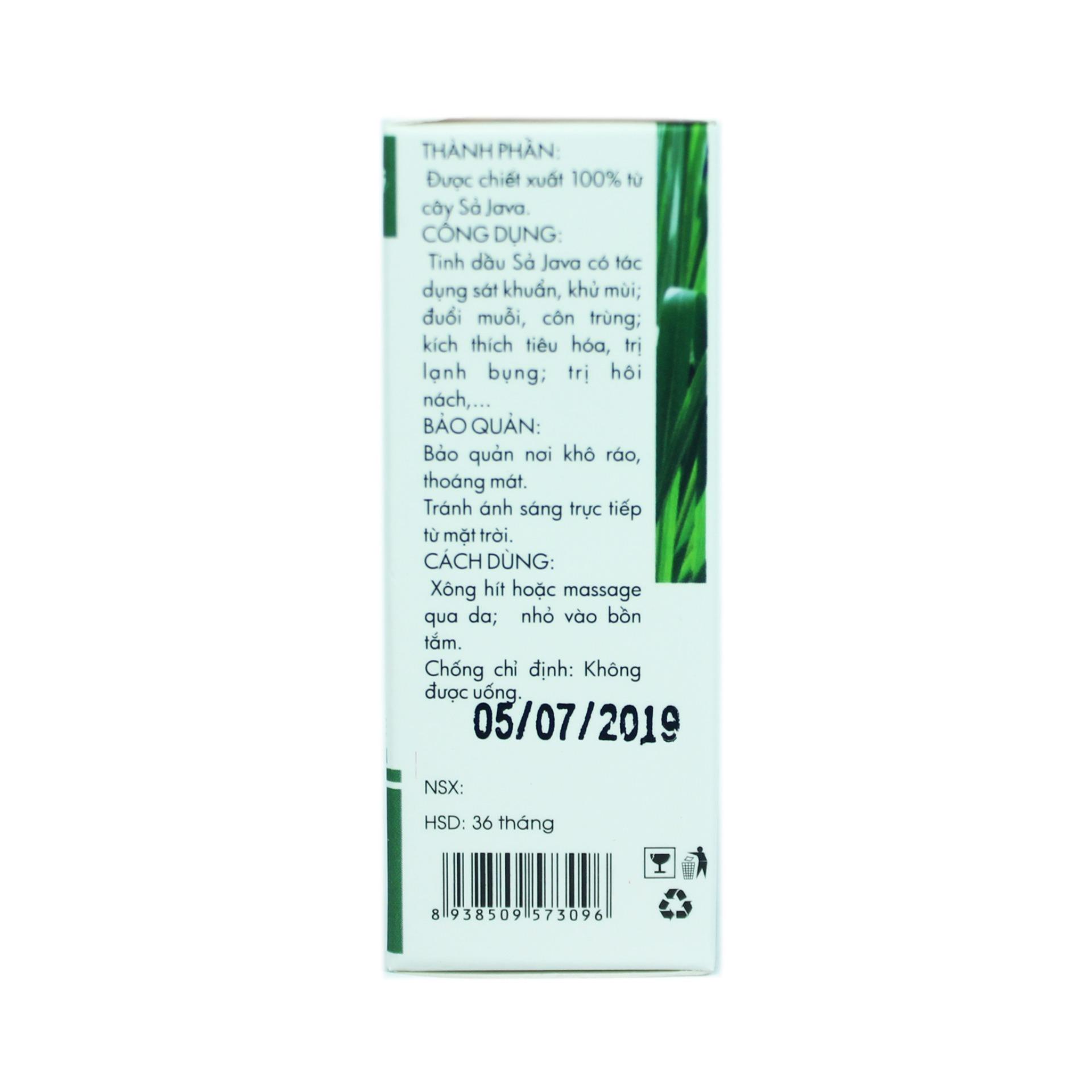 Tinh dầu sả Kim Vui 20ml