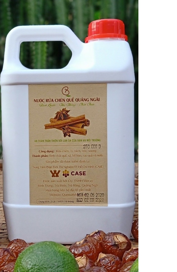 Nước rửa chén hương Quế - Quảng Ngãi 2 lít