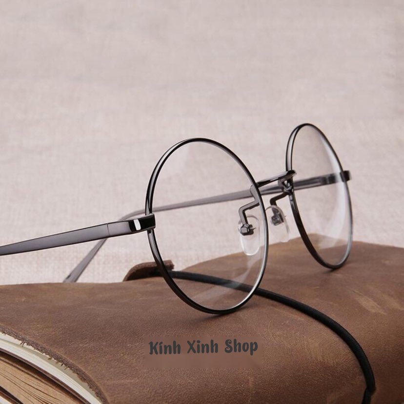 Kính Mắt tròn xoe retro Korea cao cấp