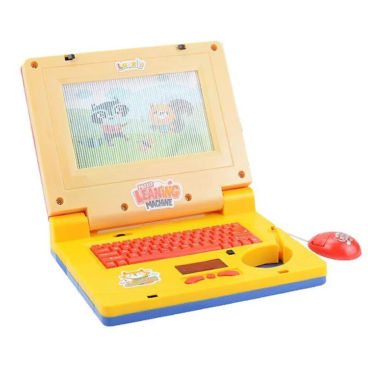 Đồ chơi Laptop mini có nhạc, đèn và chuột cho bé