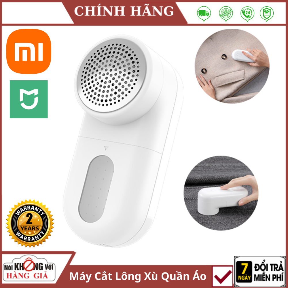 Máy Cắt Lông Xù Quần Áo Xiaomi Mijia MQXJQ01KL - Máy cắt xơ vải Xiaomi , lưỡi dao sắt bén, động cơ mạnh mẽ - Máy Cắt Lông Xù Quần Áo Mini