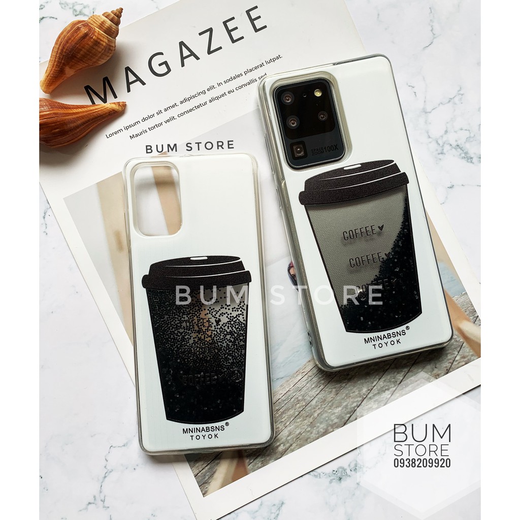 Ốp Lưng Dẻo Coffee Samsung Galaxy S20 Ultra / S20 Plus / Note 20 Ultra / Note 20 / S20 FE