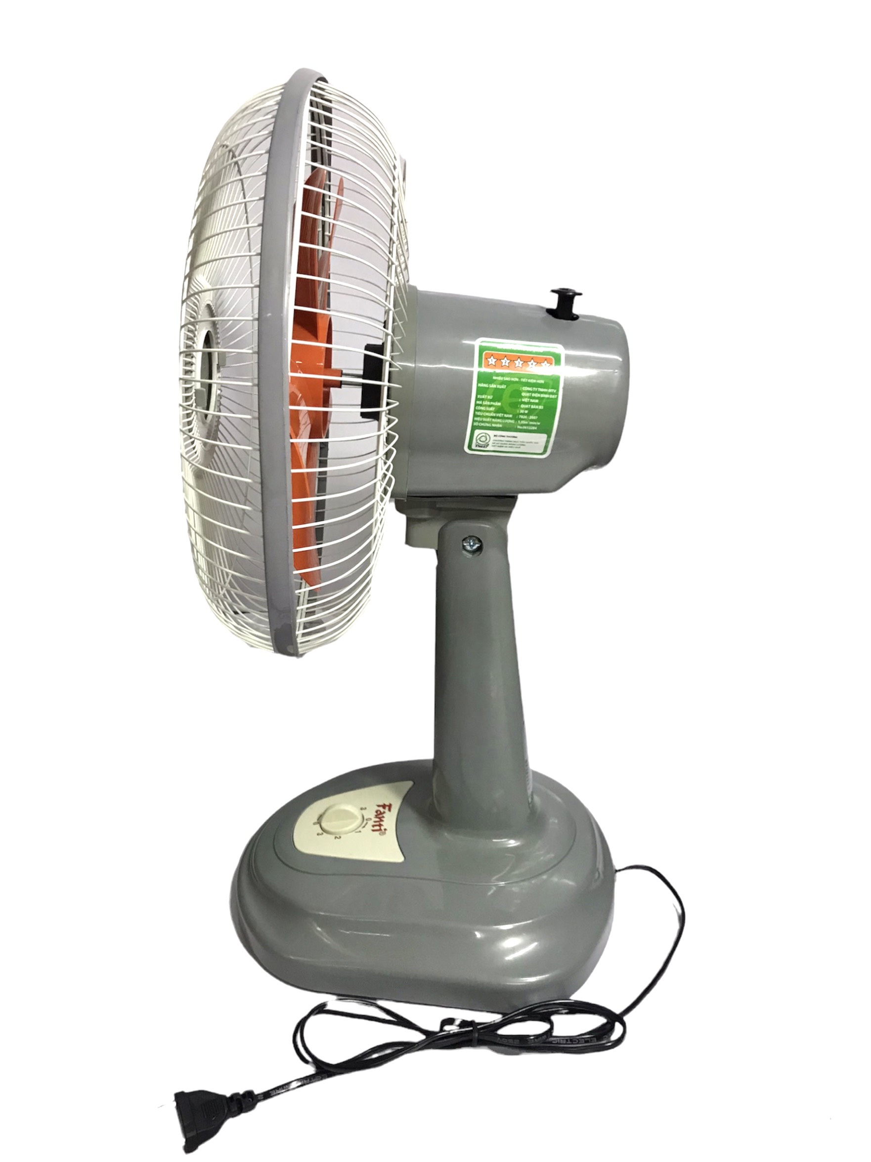 B300 Fanti Table Fan - Height 56cm - Capacity 38W - Blade 30cm.