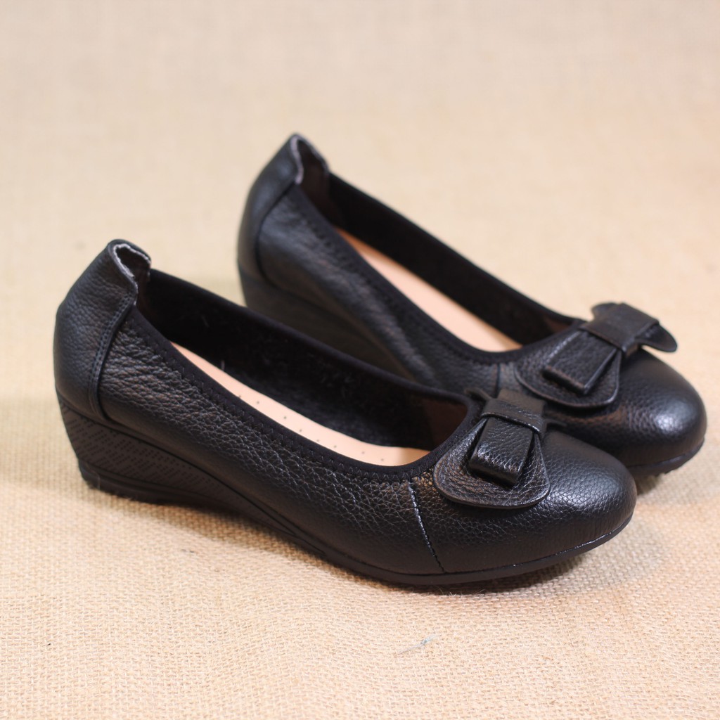 Giày Đế Xuồng 4cm 3622 Màu Bò