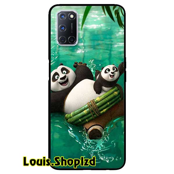 Ốp lưng dành cho oppo a52 / a72 / a92 mẫu panda bơi