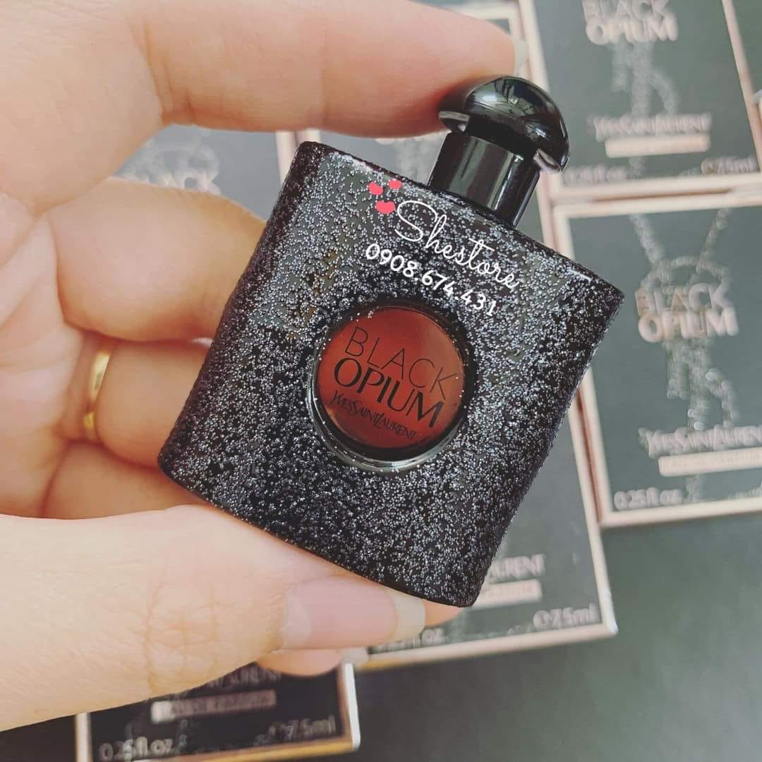 [HCM] Nước hoa mini YSL BLACK OPIUM EDP 7.5ml fullbox
