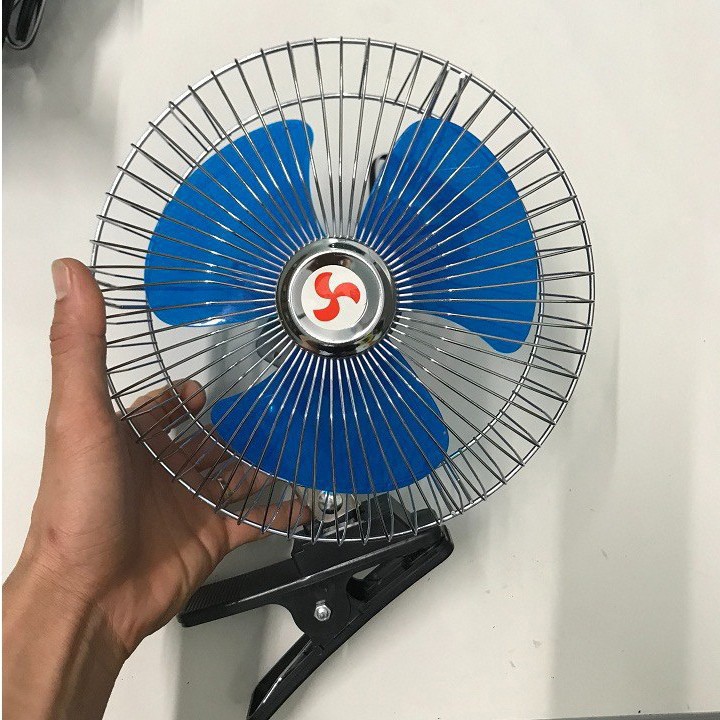 quạt chạy bằng bình ắc quy 12v