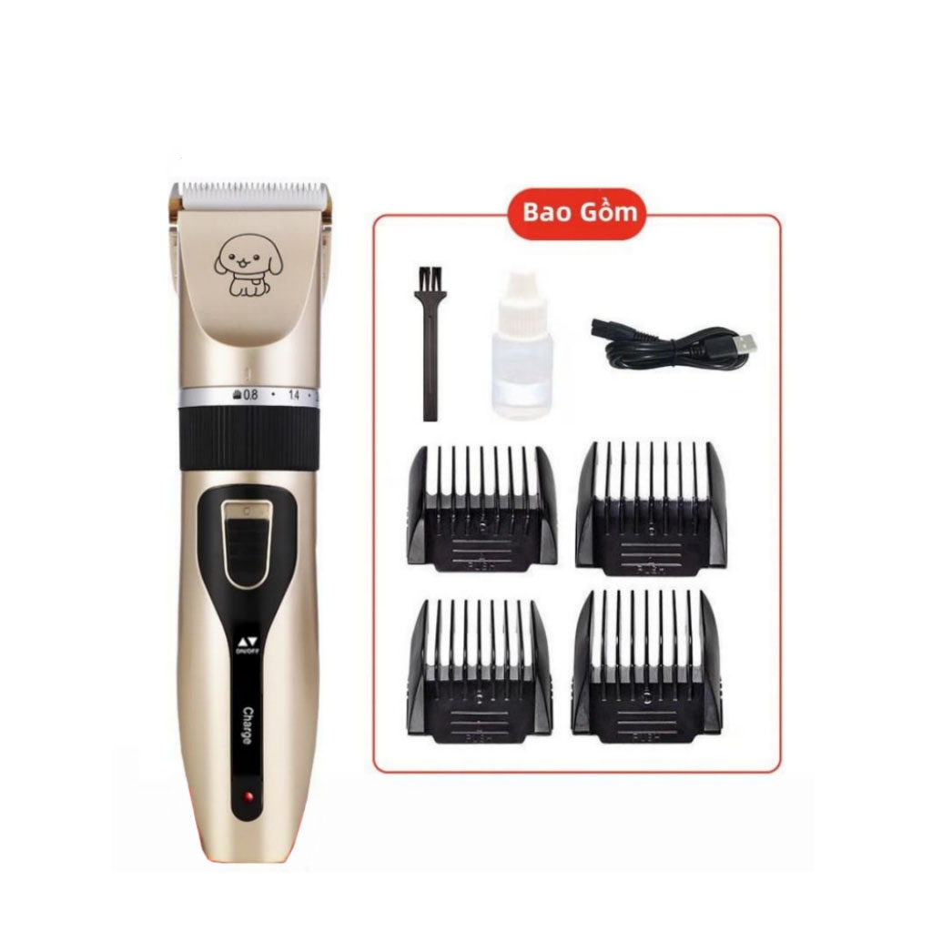 PetPals Tông Đơ Cắt Lông Chó Mèo Clipper Cao Cấp tông đơ cắt lông chó poodle tông đơ cắt lông mèo tông đơ cắt tóc sạc tông đơ 	tông đơ cắt lông mèo tăng đơ cắt lông chó mèo LI0391