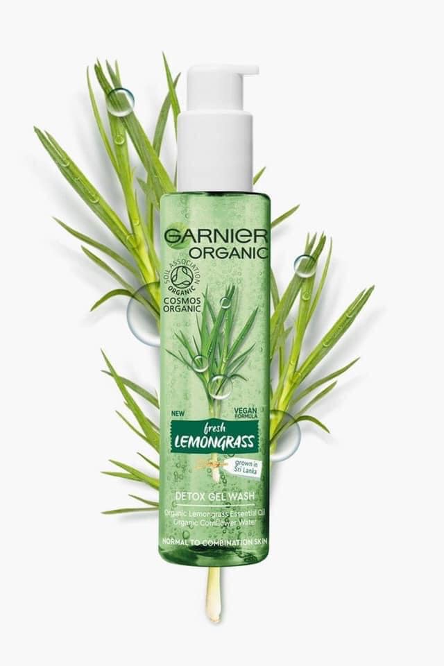 Sữa rửa mặt Garnier Bio hữu cơ mix chanh xả - Nhập Đức