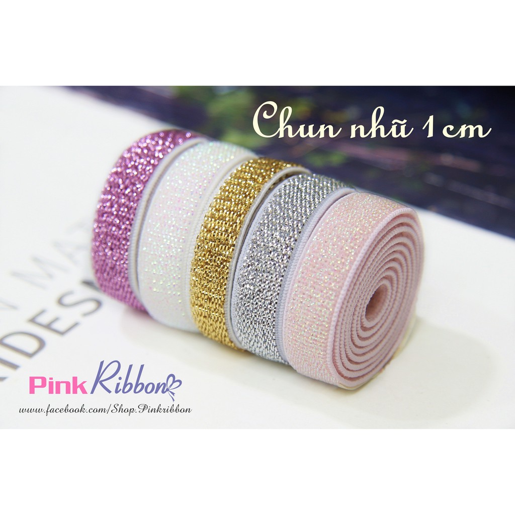 Thun Nhũ 1Cm - Cuộn 2M
