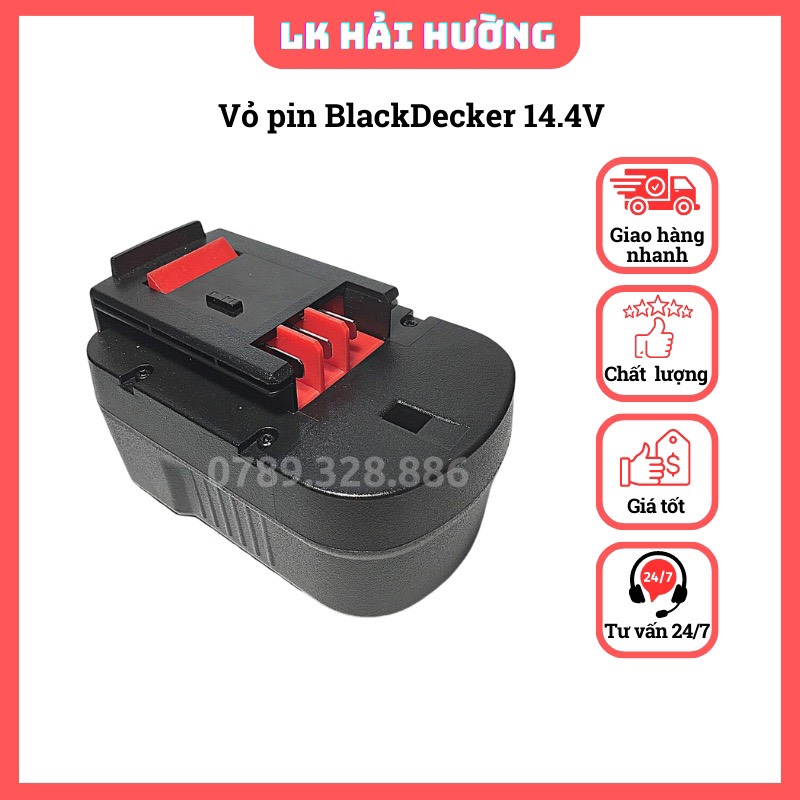 Vỏ pin Black Decker 12V-14.4V