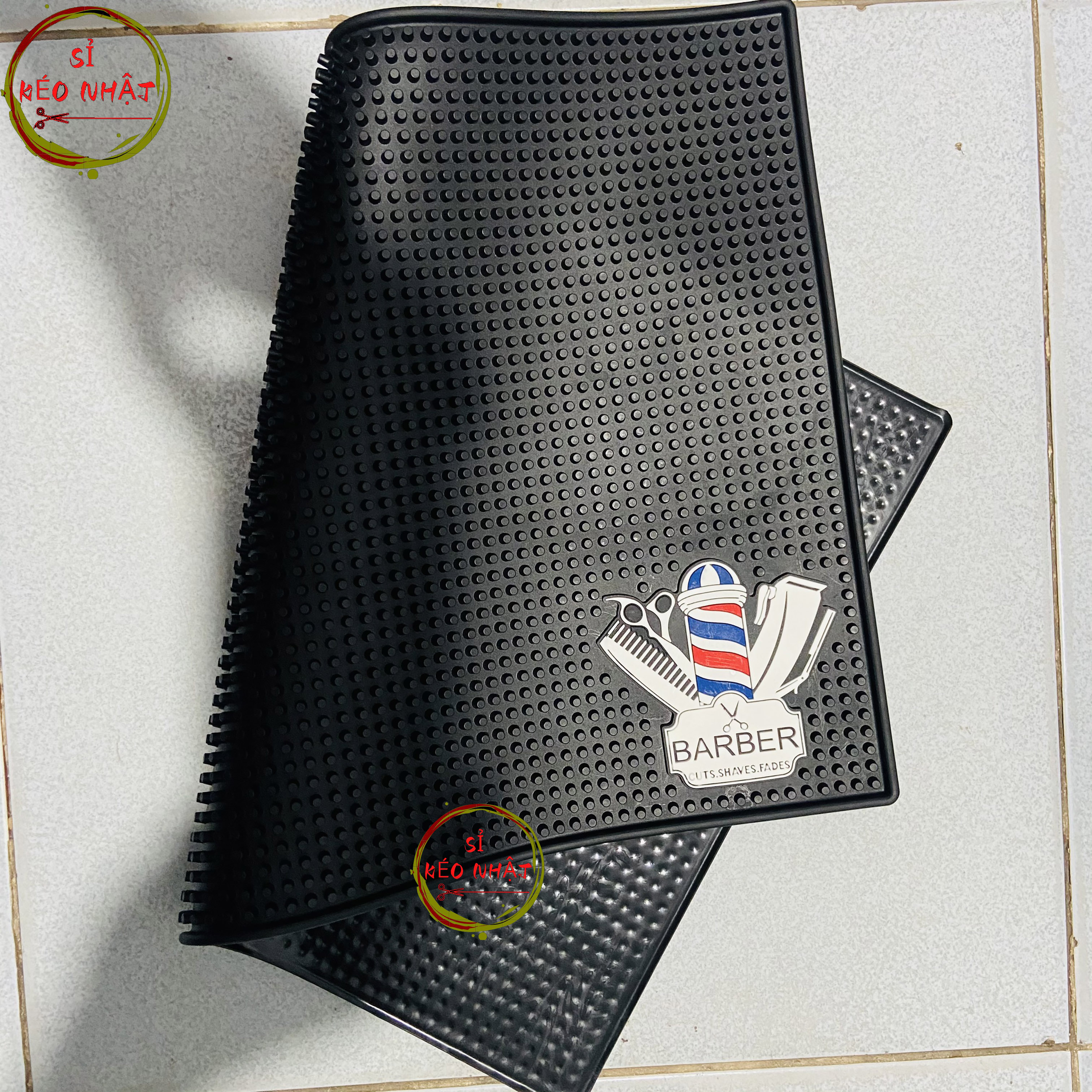 Thảm lót dụng cụ làm tóc, thảm đựng tông đơ