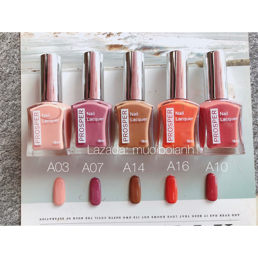 Sơn móng tay tone nude ( hàng mới về ) 16ml