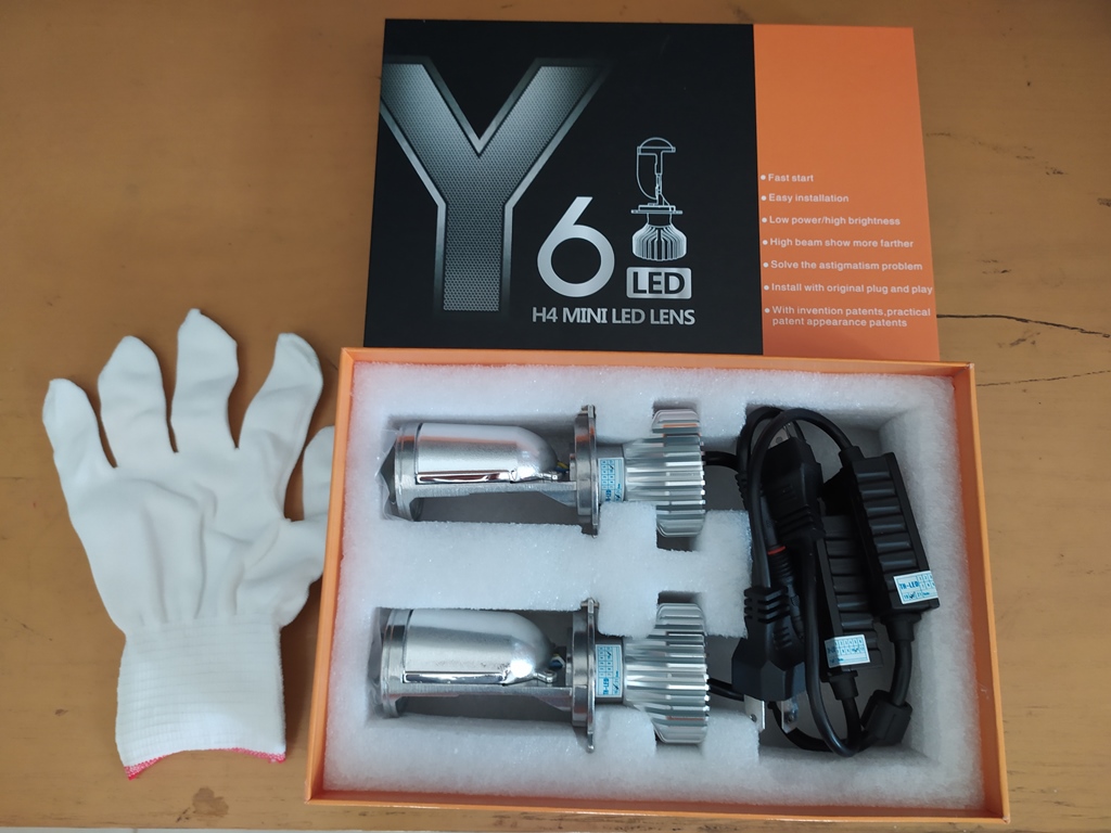 LED BI CẦU H4 Y6S 3 MÀU