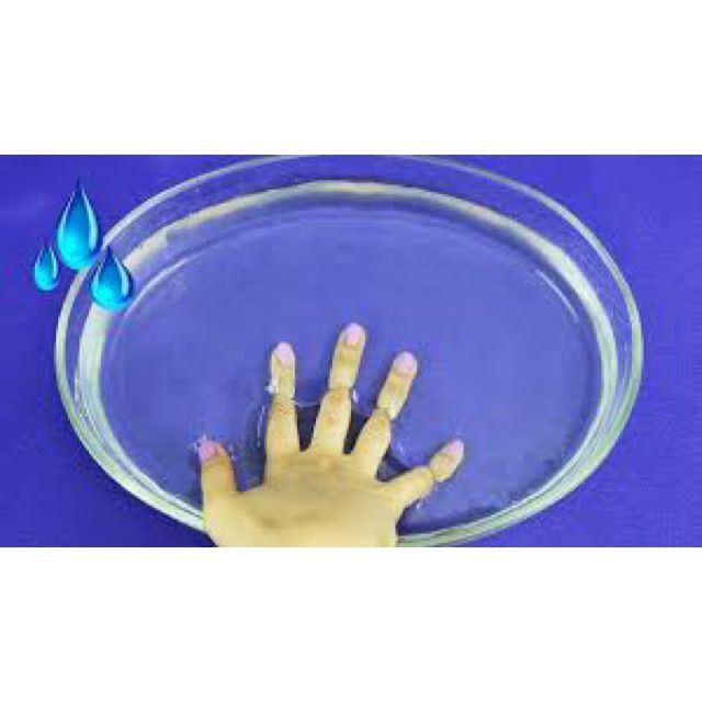 500g slime trong nguyên bản chưa pha màu