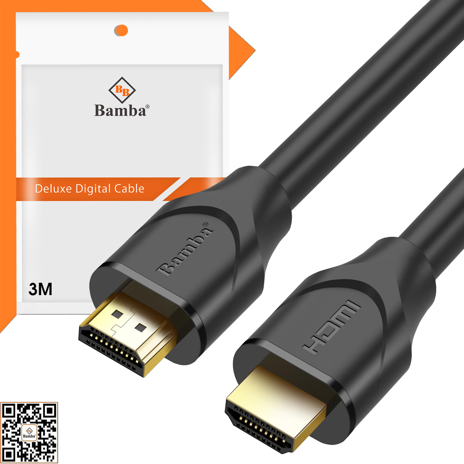 Cáp HDMI 2.0 Hỗ Trợ 4K/60Hz Bamba dài 40M - 150M