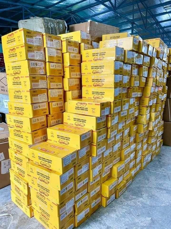 COMBO 2 THÙNG 20 GÓI KHĂN GIẤY ƯỚT CON VỊT_THÙNG GIẤY