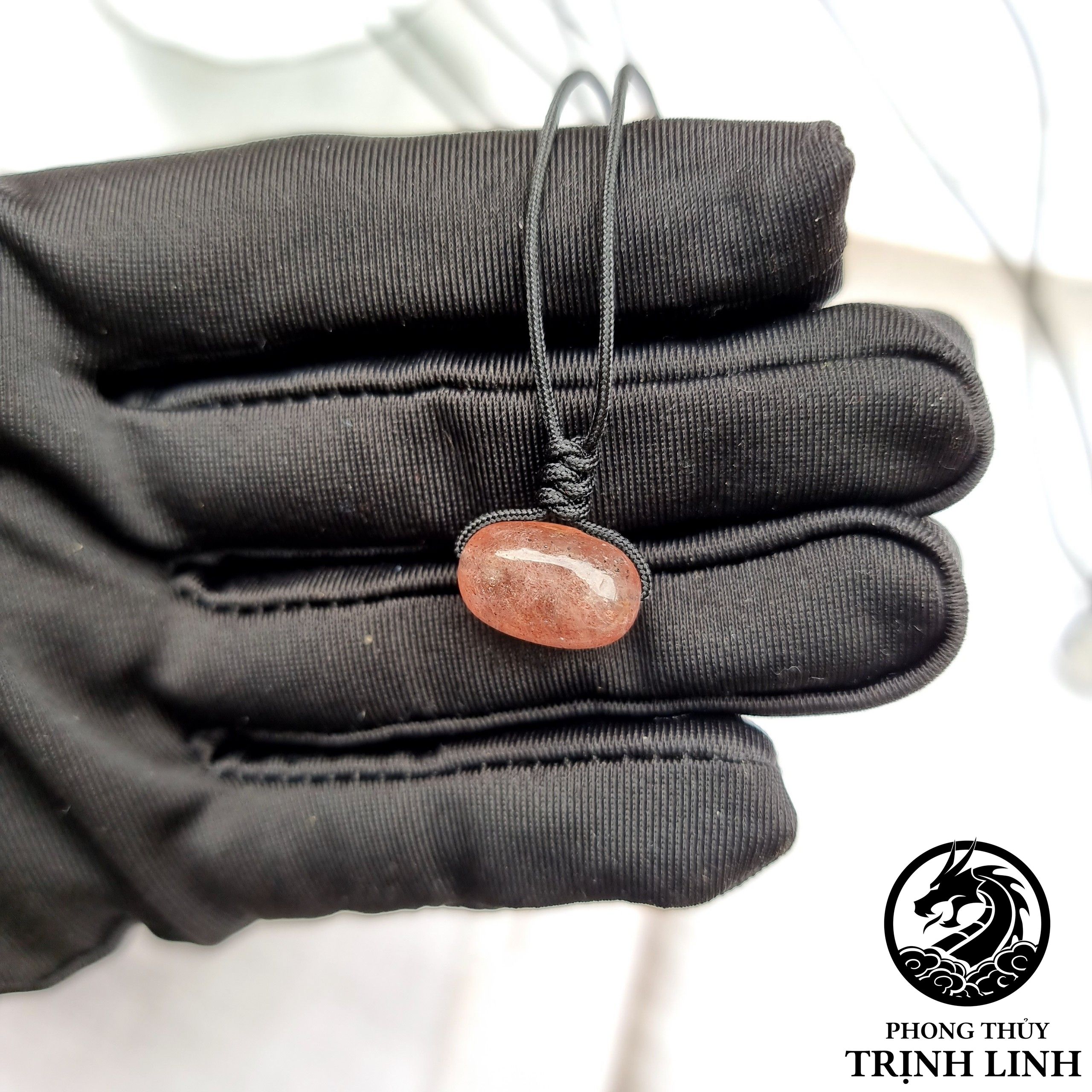 VÒNG CỔ 1 HẠT ĐÁ THẠCH ANH LU THỐNG