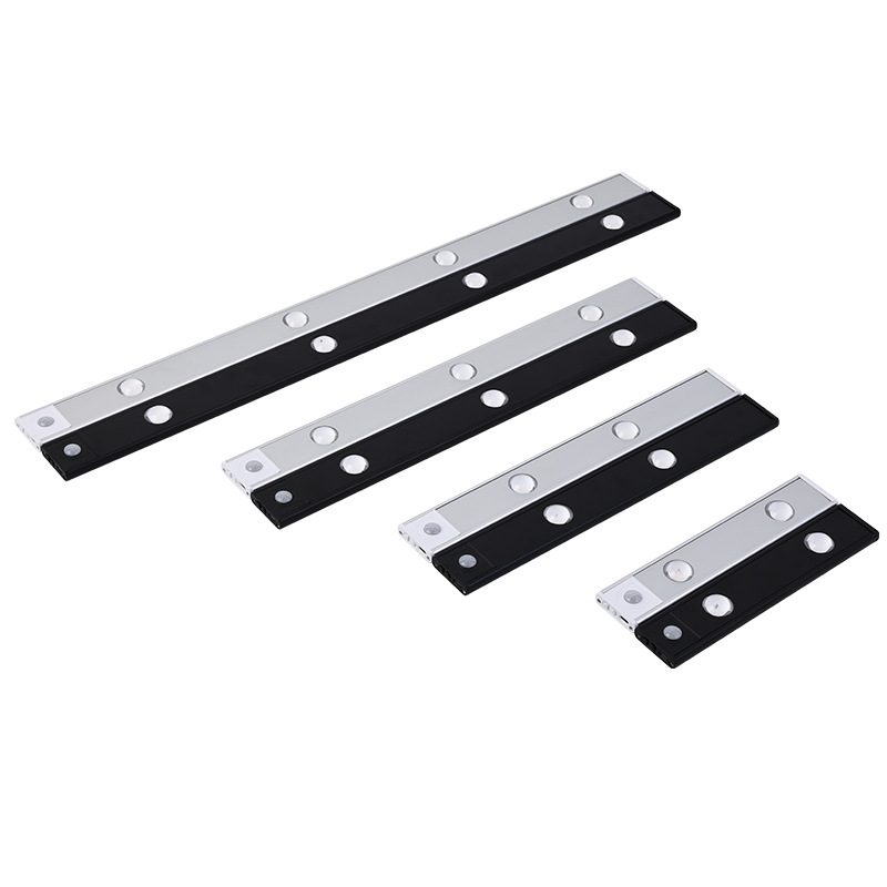 led light bedroom led light reading lamp motion sensor light led strip lights in room wardrobe lights human body sensor light tri-color light hill corrugated light strip ultra-thin smart