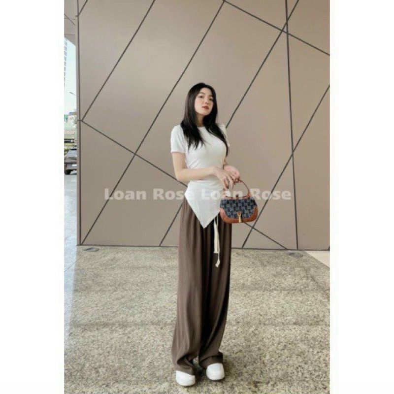 ÁO KIỂU VẠT CHÉO RÚT DÂY CỰC XINH RE8