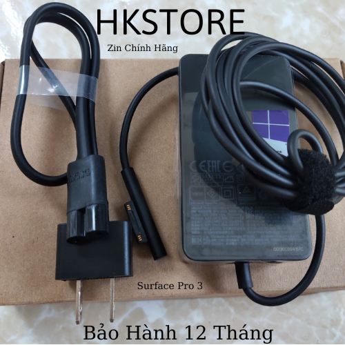 Sạc Surface Pro 3 15V-2.58A 38W  Microsoft Surface Pro 3/ Surface Pro 4