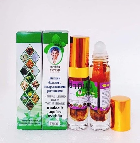 [HCM]CHÍNH HÃNG - Dầu Lăn Thảo Dược - Ginseng Thái Lan