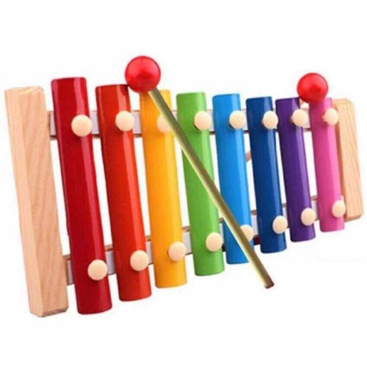 Đàn gỗ cho bé - Tặng kèm còi thổi đá banh
